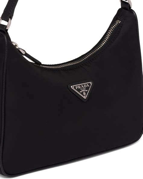 prada re-edition 2005 nylon mini bag|Prada re nylon shoulder bag.